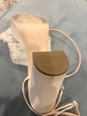 Loeffler Randall Natalia jeweled rhinestone bow platform bow heels