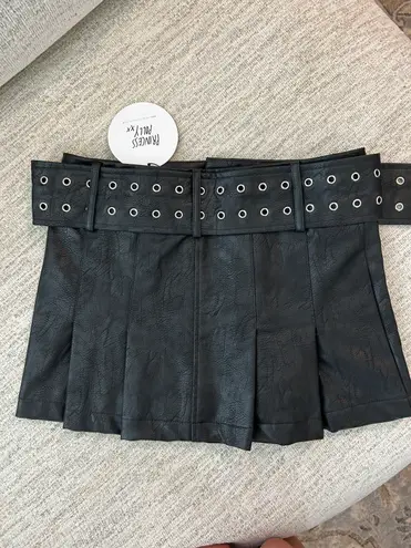 Princess Polly Leather Skirt