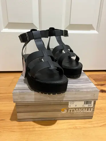 Makalu Black  Sandals