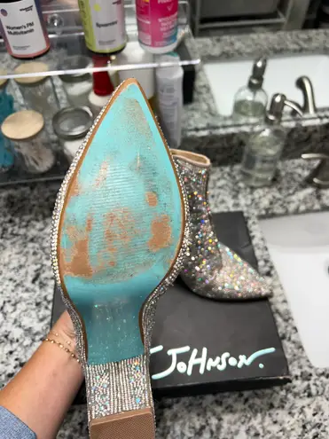 Betsey Johnson Cady Rhinestone Boots