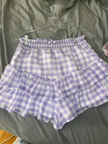 English Factory Purple Gingham Set