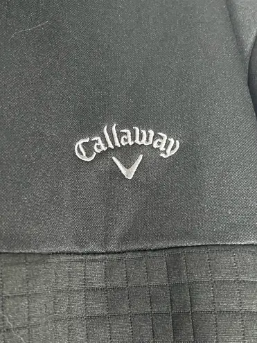 Callaway Men’s Black 1/4 Zip Performance Pullover Size XL