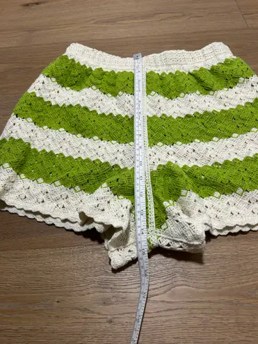 Rebellion Medium boho vacation set - crop top + shorts