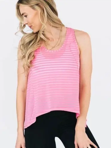 Zyia NWT Pink Nimbus Split Back Tank L