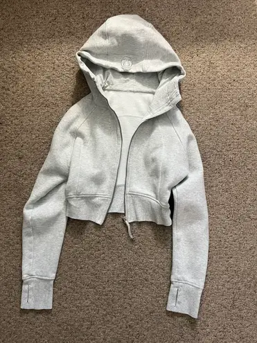 Lululemon Scuba Full Zip Cropped Hoodie