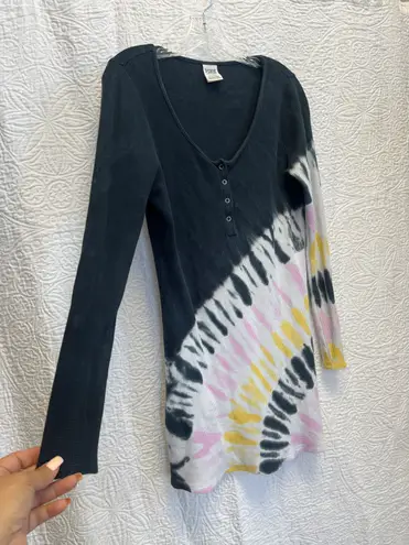 Victoria's Secret VS PINK Tie Dye Thermal Dress Large 