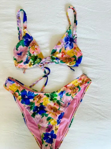 PacSun Floral Bikini Set