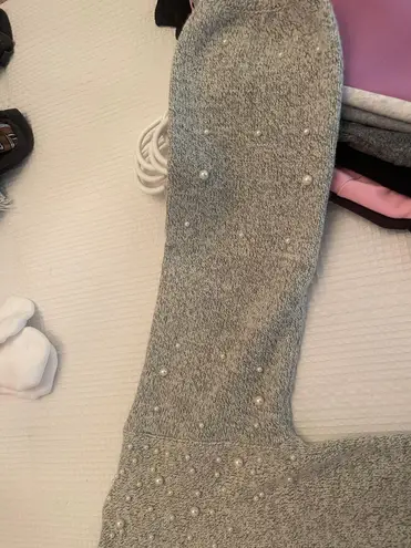 Pearl sweater Gray