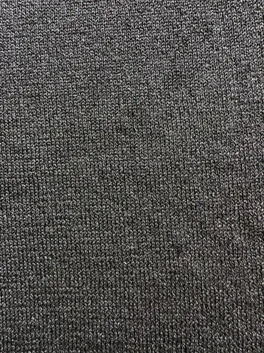 House of Harlow 1960 Metallic Knit Side Slit Maxi Skirt in Black - Size Large