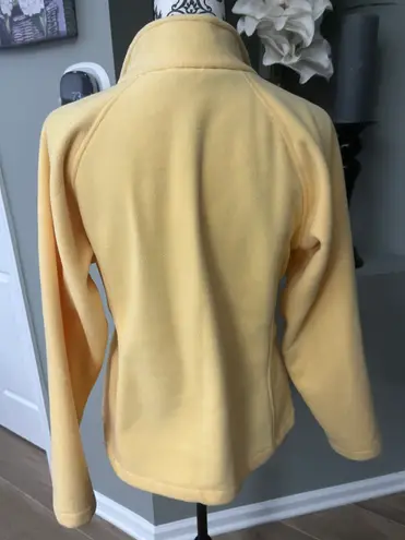 Landway Fleece Size Large Yellow & Navy Blue Jacket