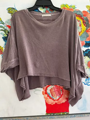 Free People Purple Tee