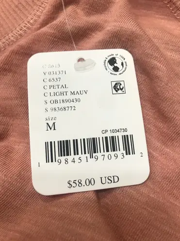 Free People Movement My Time Layer in Petal size M NWT