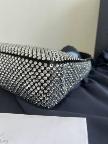 Prada NWT  Crystal Re Edition 2000 Bag In Black thumbnail 7