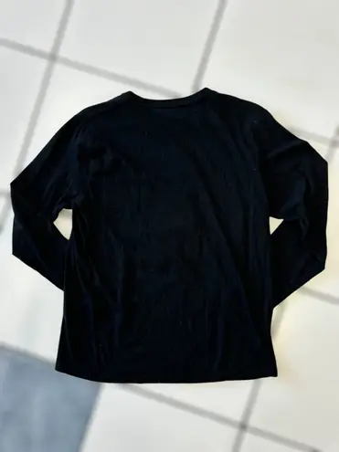 Stanley/Stella Unisex Adult’s Medium Black Lightweight Long Sleeve Cotton Tshirt