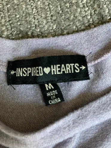 Lavender Lace Detailed Shirt Purple Size M