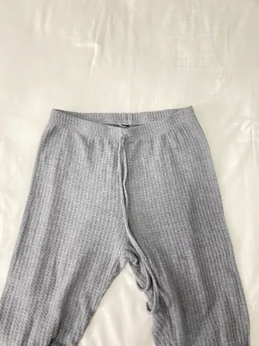 H&M Waffle Gray Pants