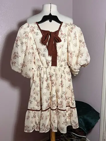 Polagram NWOT PRINT DRESS. SIZE XS