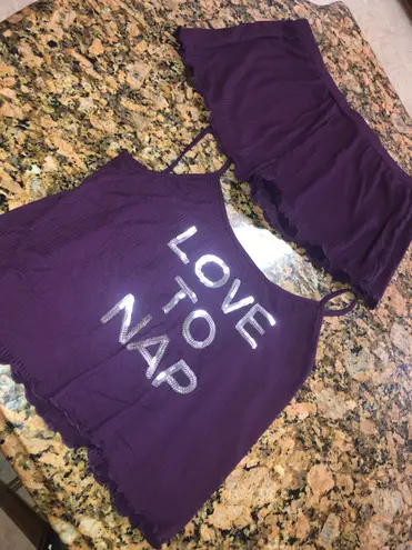 Pj set Purple Size XL