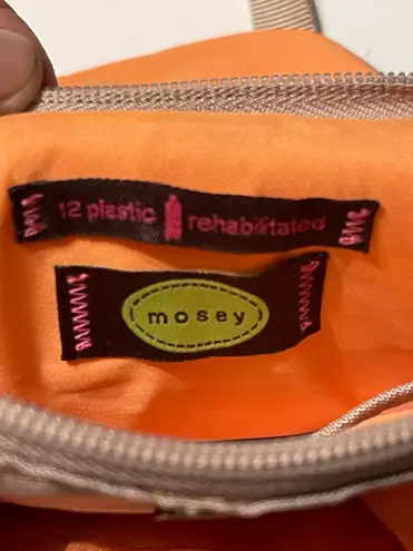 Mosey Life By Baggallini Caster Quilted Crossbody Bag Nylon Organizer Purse Brown