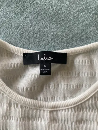 Lulus White Tank Top
