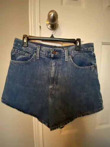 Levi's High Waisted Mom Shorts