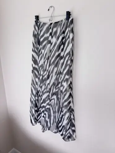 New York & Co. zebra maxi skirt