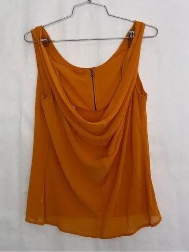 Naked Zebra  tank top orange small