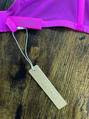 SKIMS ultra fine mesh scoop bra Size 34D