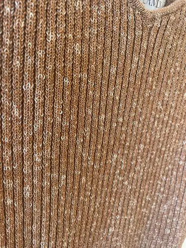 Intermix | NWT Zoey Rib Knit Tank Top Beige XL 142T1