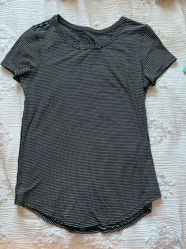 Lululemon Cates Tee Striped