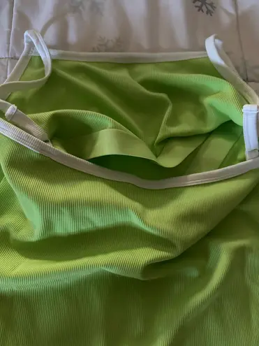 Jordan Nike  Slim Tank Dress Women's Lifestyle Casual Dress Size Medium Lime