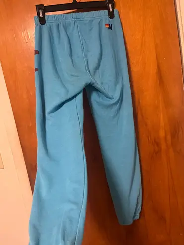 Aviator Nation Sweatpants teal XS