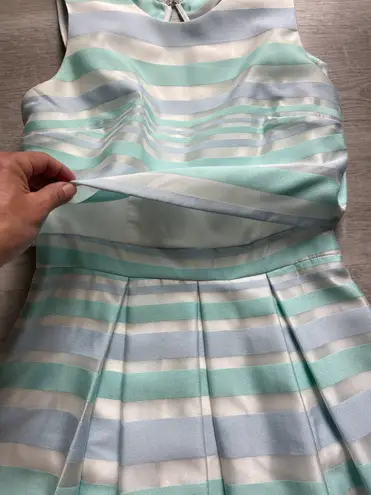Cynthia Steffe Karolina Striped Sleeveless Pastel Dress Size 4