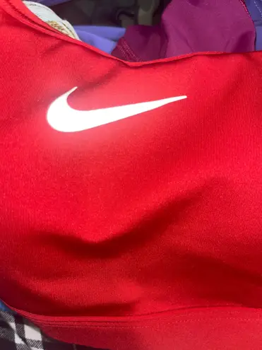 Nike Red  sports bra