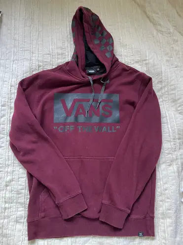 Vans Burgundy Hoodie