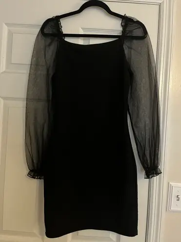 Francesca's Black Dress