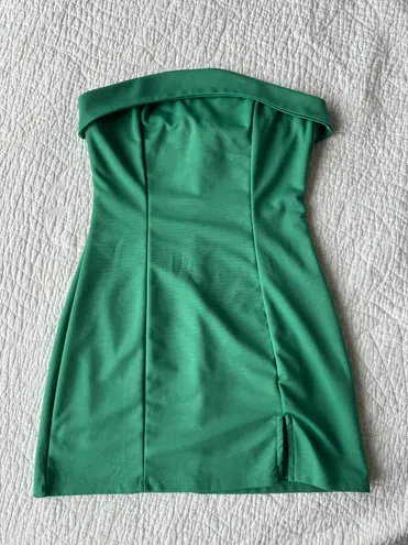 Kendall + Kylie  Green Mini Dress