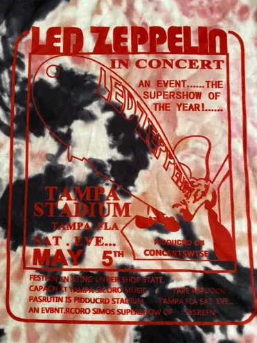 Led Zeppelin T Shirt Multiple