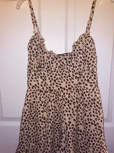 Trixxi Cheetah Print Romper - Image 2