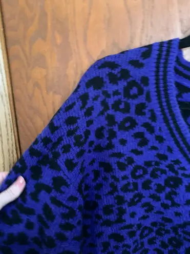 John + Jenn Leopard V-Neck Sweater