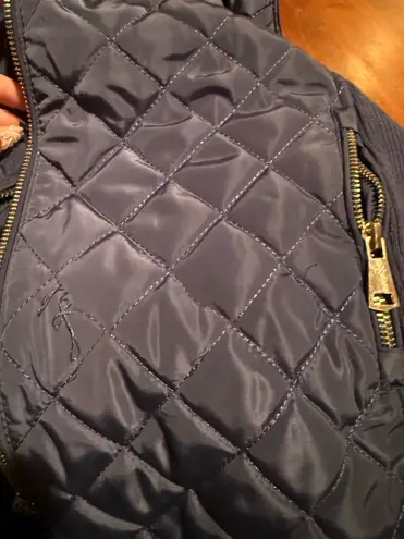 Charlie Paige Quilted Vest w/ Fur Hood