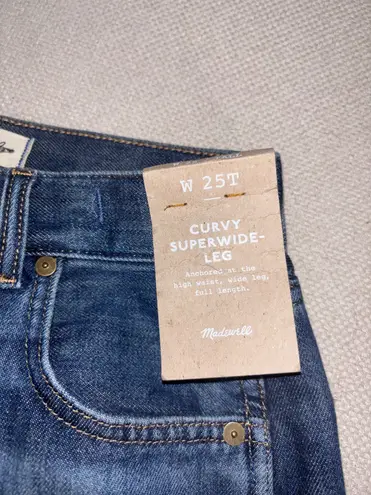 Madewell  Curvy Superwide Leg Jeans 25T