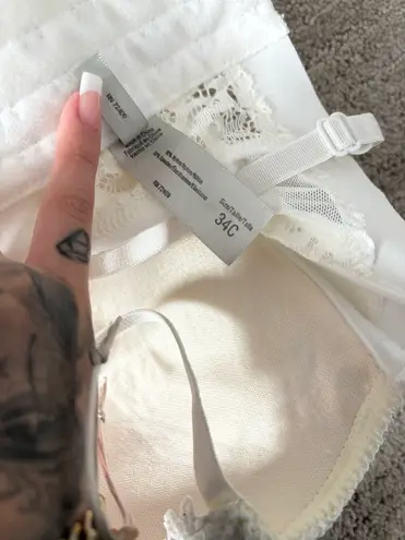 Sophie B White Bralette