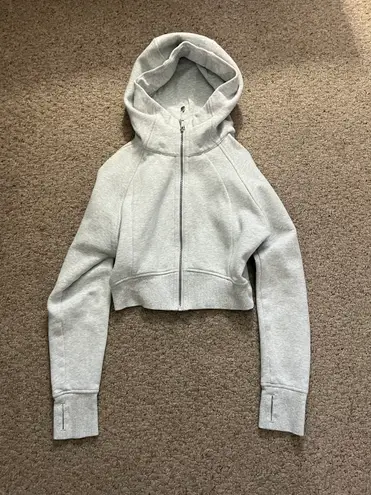 Lululemon Scuba Full Zip Cropped Hoodie