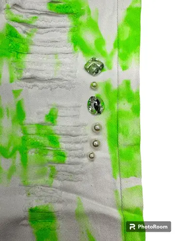 Sparkle Denim Pearls & Gems Boyfriend Jeans (13)