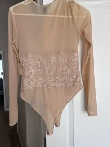 Forever 21 Beige Body Suit