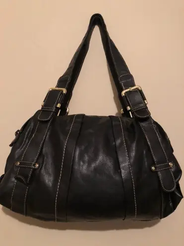 Mondani New York Leather Hobo Shoulder Bag!