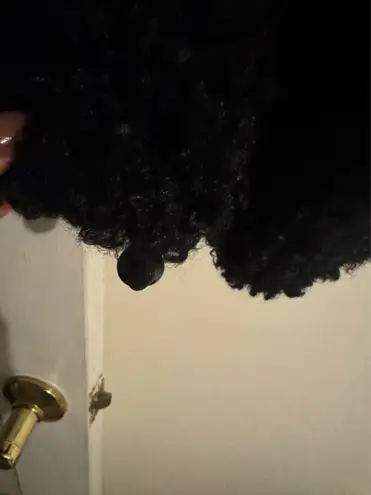 Shaggy Faux Fur Fleece Black Size M