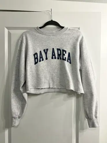 John Galt Brandy Melville Cropped Crewneck