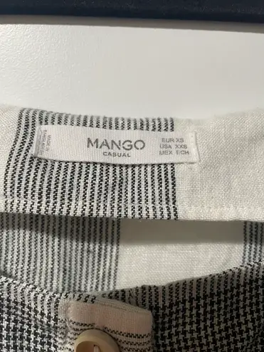 Mango 100% Linen Sleeveless Shirt Size XXS